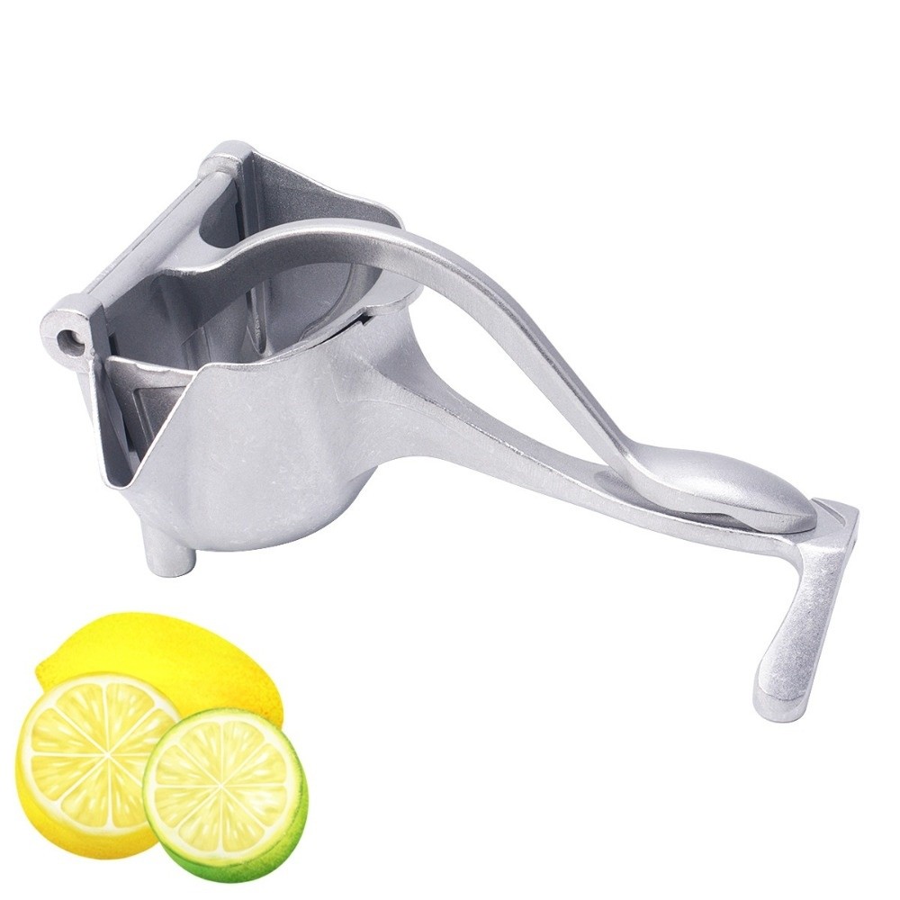Citrus Lemon Squeezer - เครื่องคั้นน้ำผลไม้เหล็กหล่อทนทาน ใช้งานง่าย ทำความสะอาดง่าย เครื่องคั้นน้ำมะนาวแบบกดมือ ทำจากอลูมิเนียมอัลลอยด์ เครื่องบดผลไม้รสเปรี้ยว