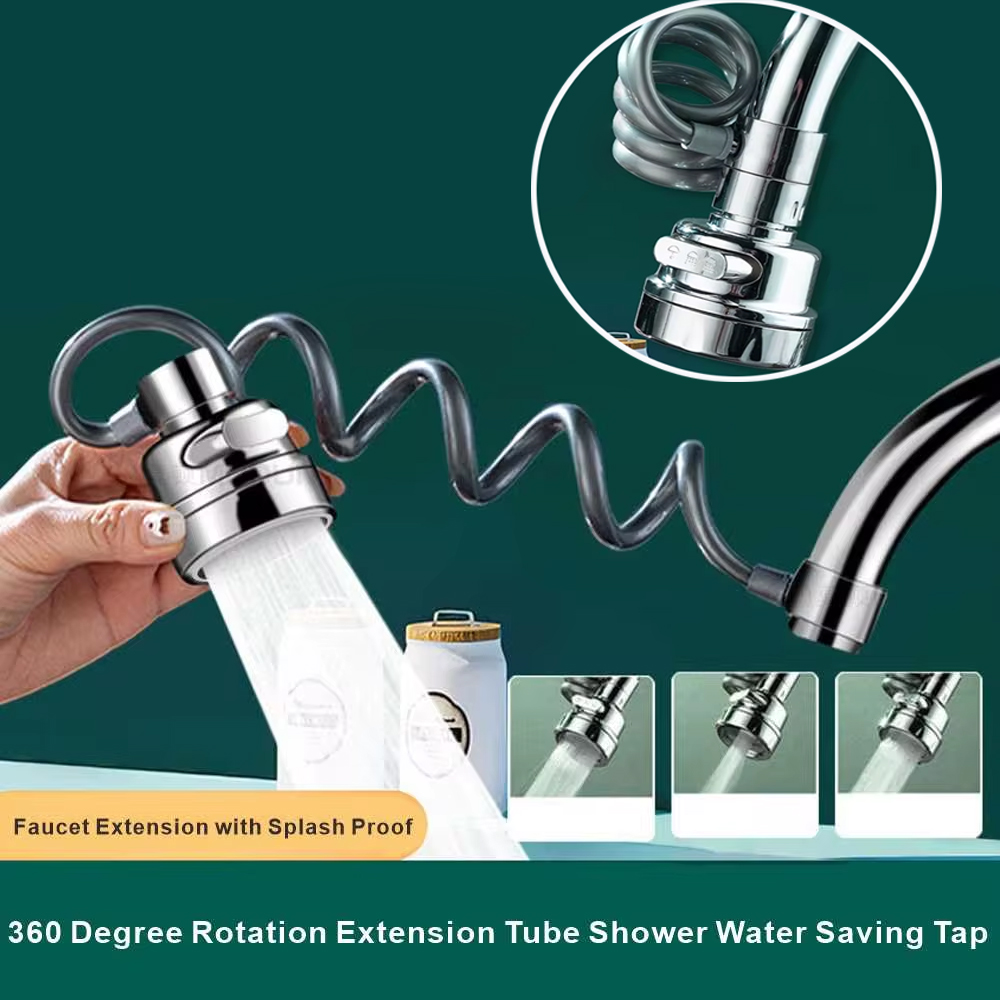 Kitchen Gadgets Everyone Needs - ก๊อกน้ำอ่างล้างจานแบบใหม่ 3 โหมด หมุนได้ 360 องศา