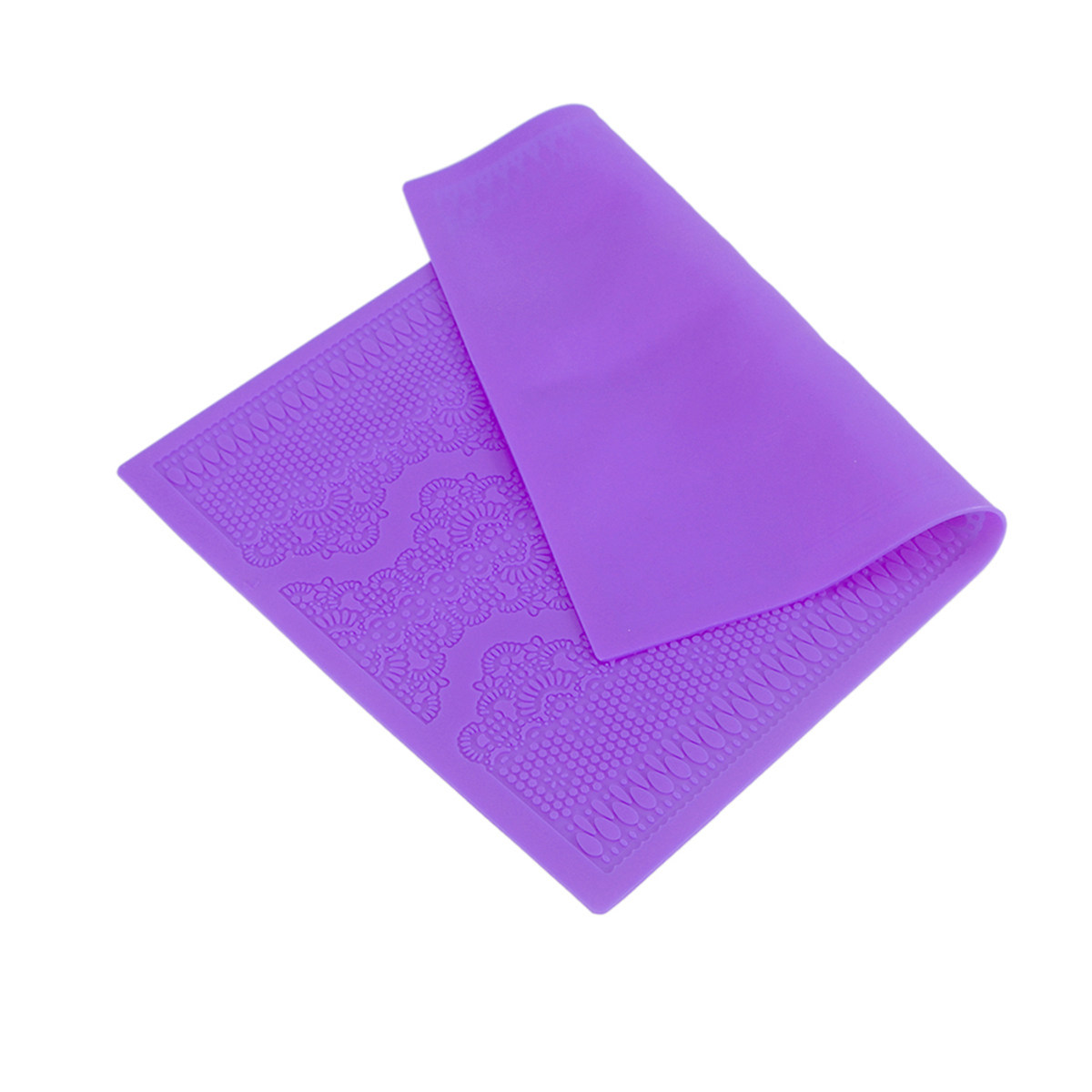 แผ่นซิลิโคนสีม่วง 1 ชิ้น เกรดอ - Silicone Mold Baking บทวิจารณ์และราคา