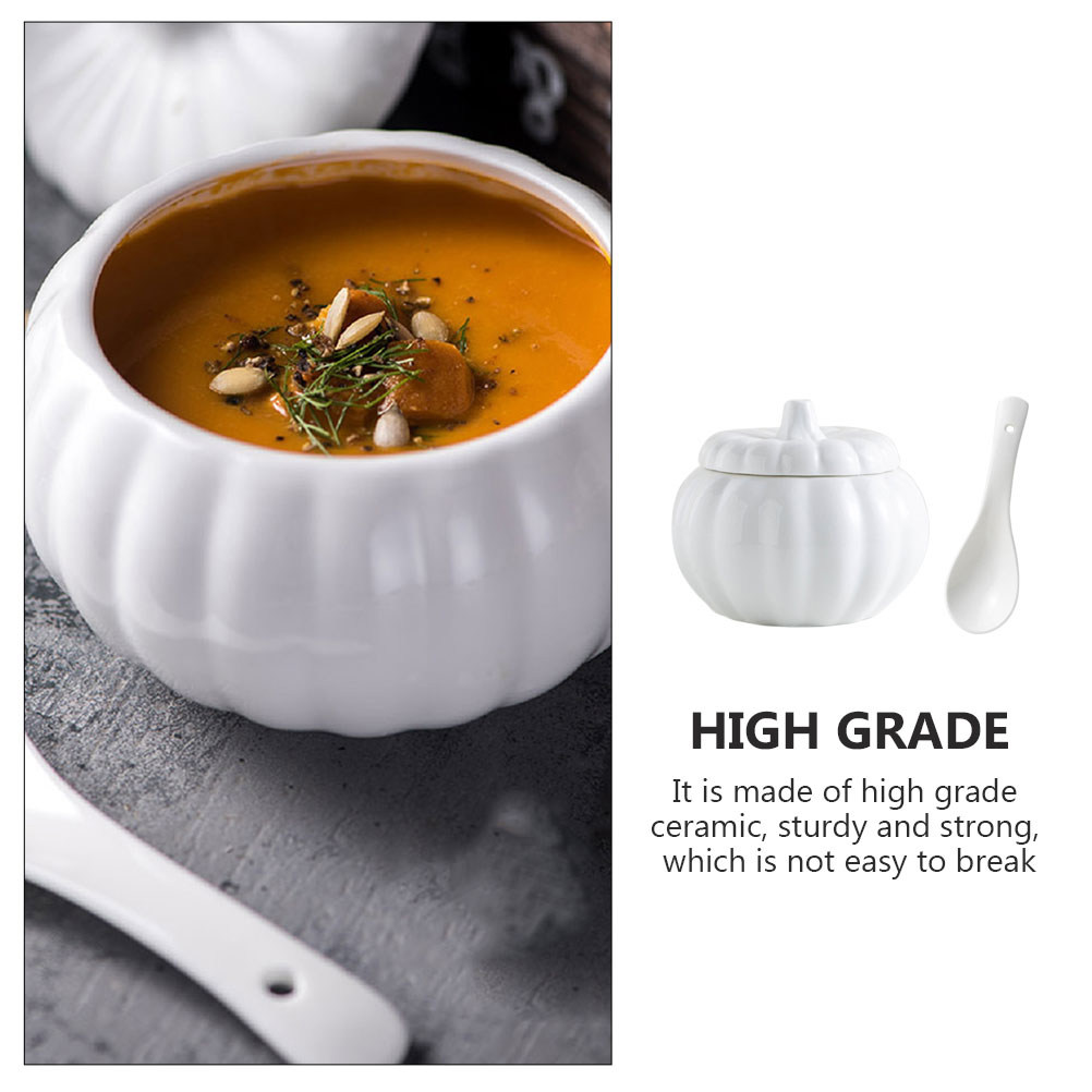 ชุดชามเซรามิกรูปฟักทองพร้อมฝาป - Kitchen Gadgets For Gifts บทวิจารณ์และราคา