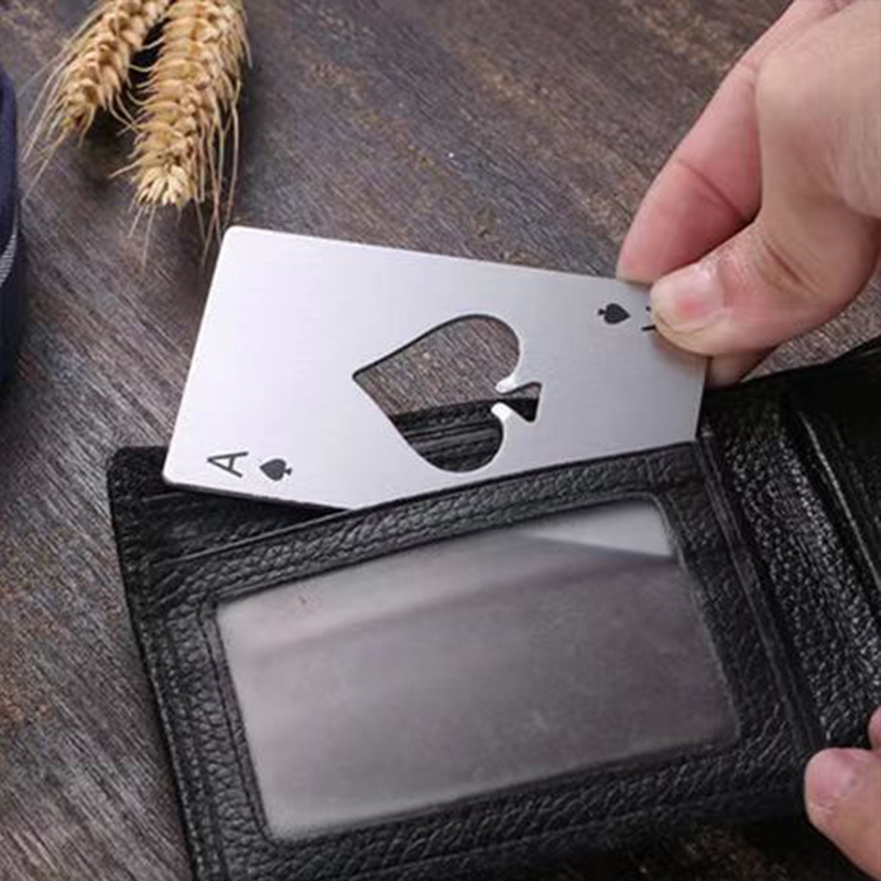 ที่เปิดขวดเบียร์โป๊กเกอร์การ์ด - Kitchen Gadgets For Gifts บทวิจารณ์และราคา