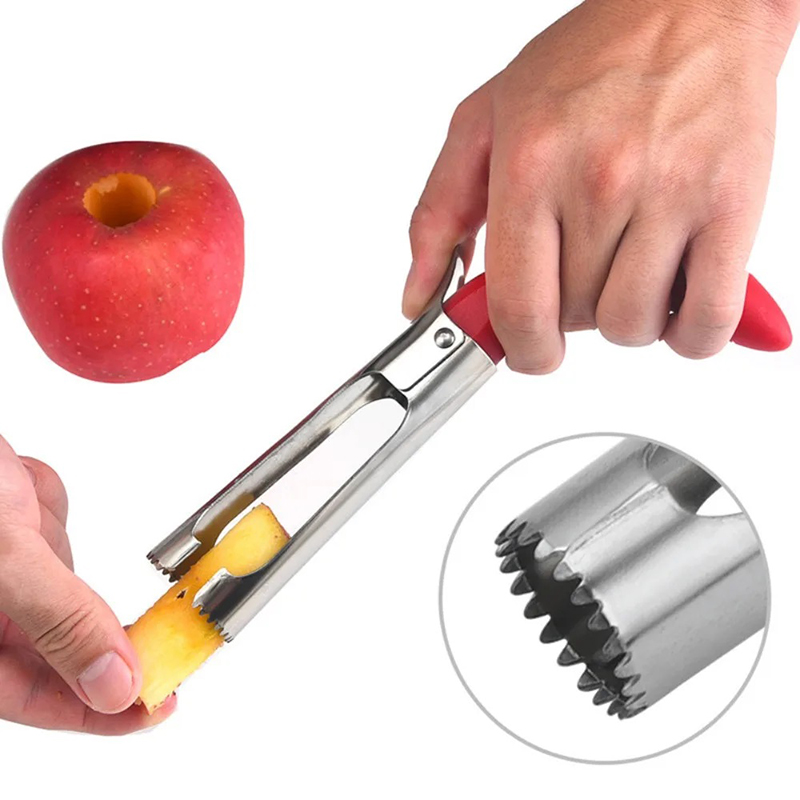 Apple Corer สแตนเลสผลไม้ Corer - Apple Corer Slicer บทวิจารณ์และราคา