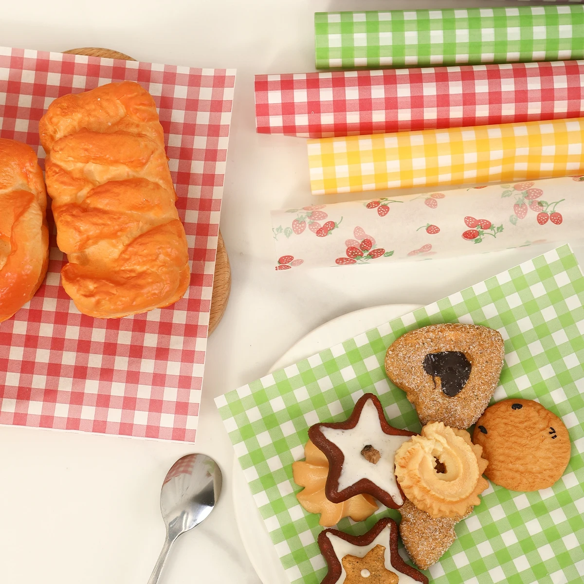 50 ชิ้น Oilproof กระดาษห่อสําห - Kitchen Gadgets For Gifts บทวิจารณ์และราคา