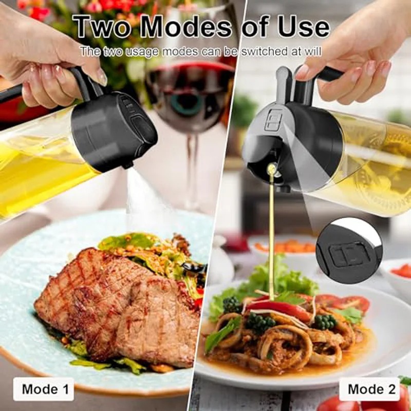 ขวดสเปรย์น้ำมันสำหรับครัว ขวดส - Kitchen Gadgets Air Fryer บทวิจารณ์และราคา
