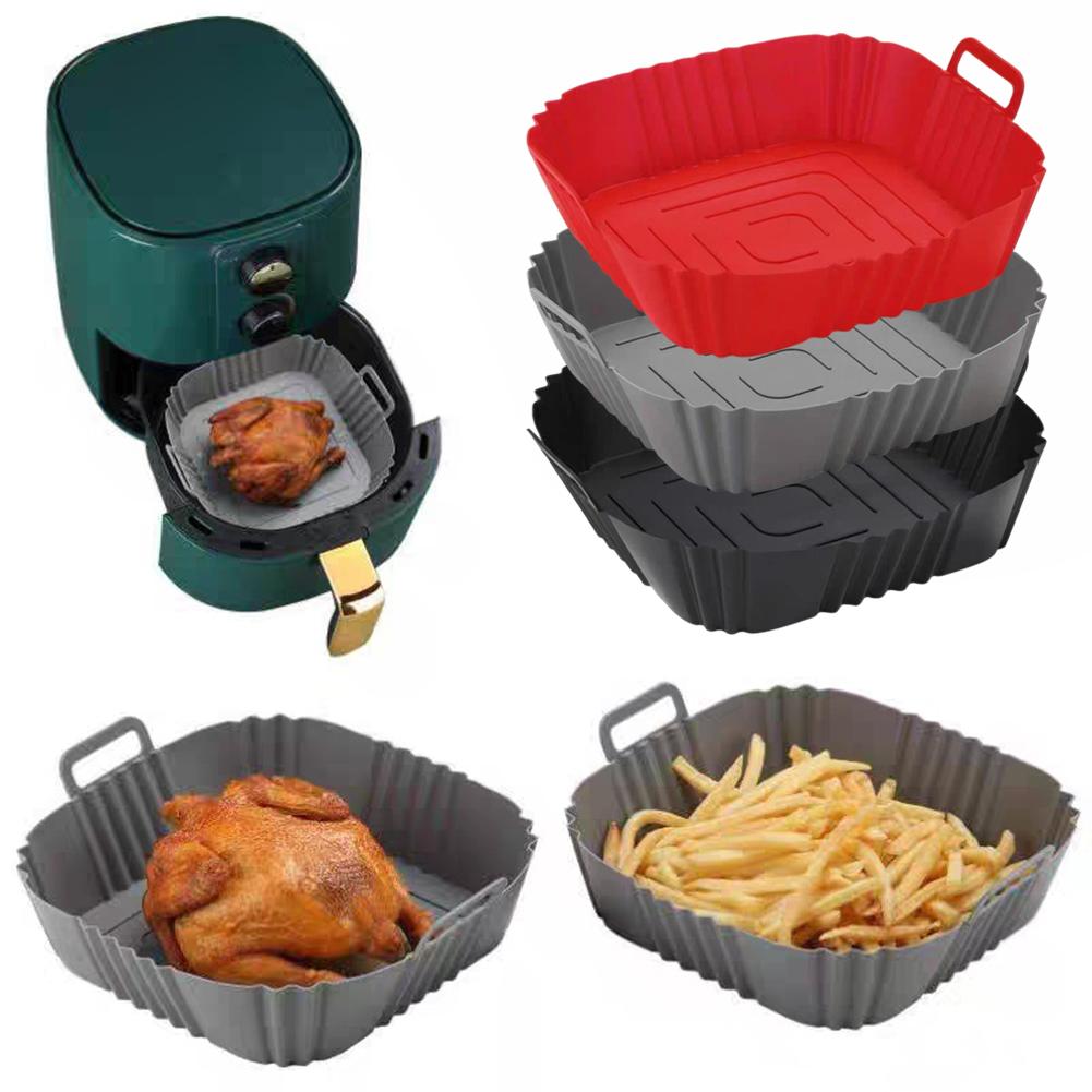 แผ่นรองซิลิโคนสำหรับหม้อทอดไร้ - Kitchen Gadgets Air Fryer บทวิจารณ์และราคา