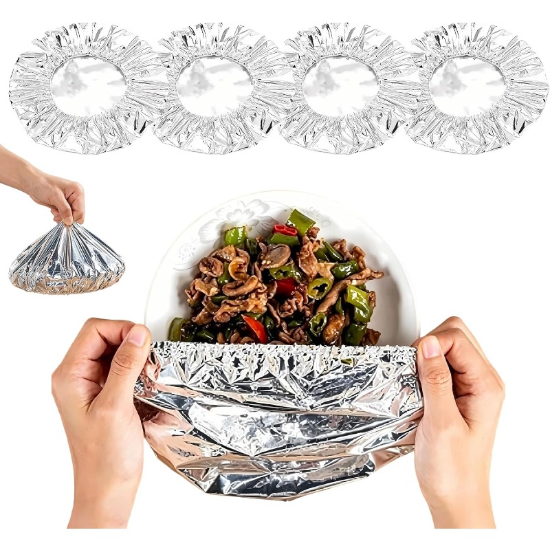 ฝาปิดชามอะลูมิเนียมฟอยล์แบบใช้ - Kitchen Gadgets Everyone Needs บทวิจารณ์และราคา