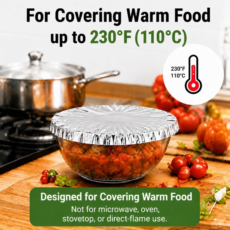 ฝาปิดชามอะลูมิเนียมฟอยล์แบบใช้ - Kitchen Gadgets Everyone Needs บทวิจารณ์และราคา