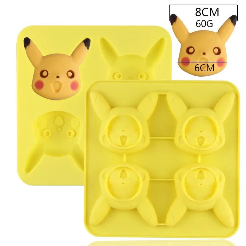 พิมพ์ซิลิโคนรูปปิกาจูสำหรับทำช - Silicone Mold Baking บทวิจารณ์และราคา